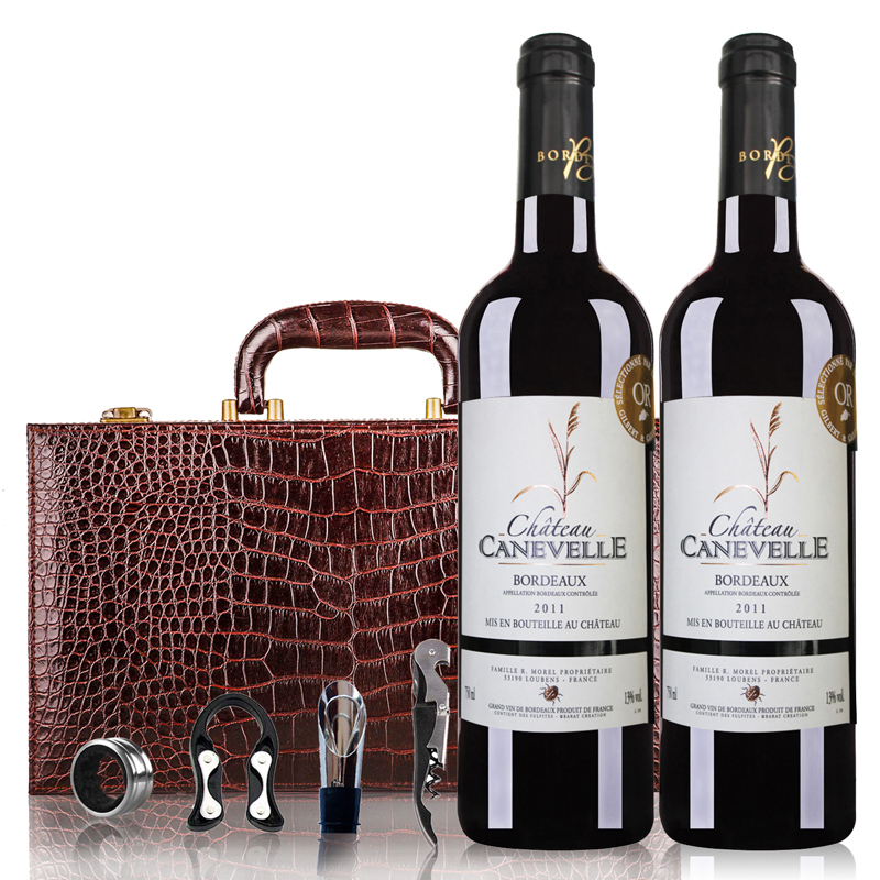 法国原瓶进口红酒法国AOC等级卡威尔酒庄干