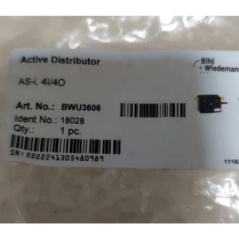必威 输入输出模块 BWU3606 4DI4DO自带1根1m圆形引线 1个