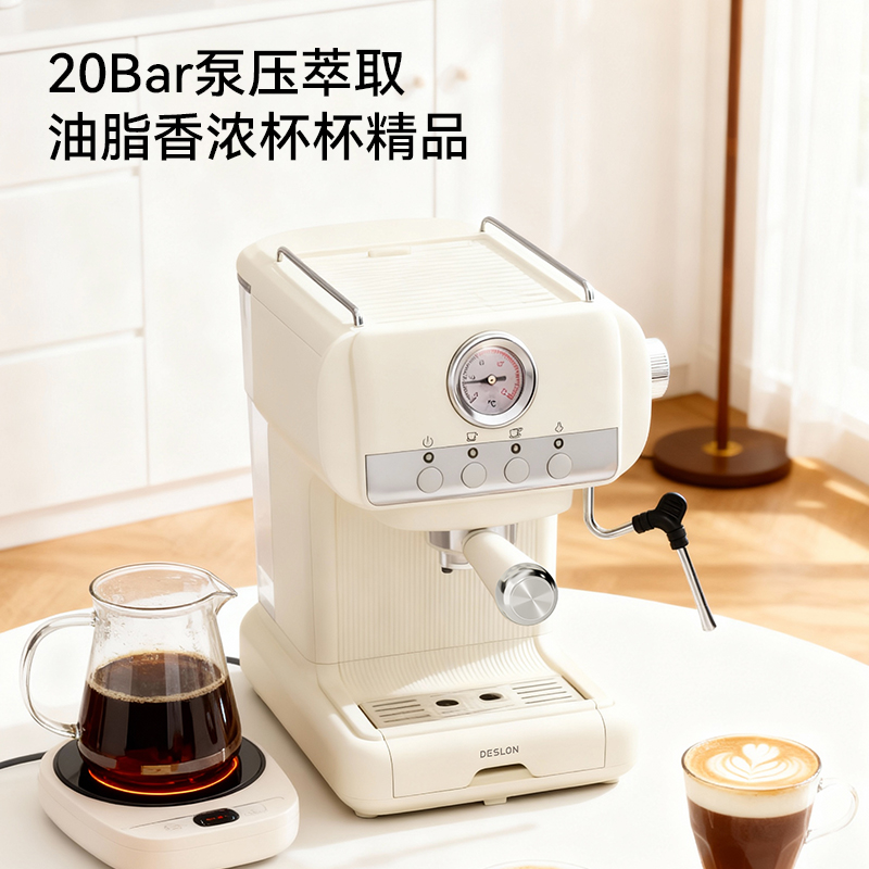 德世朗(DESLON) 意式压力咖啡机DDQ-KF252(单位:台)高清大图