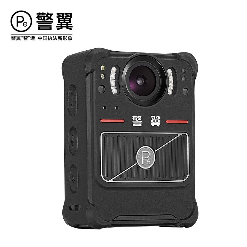 警翼F1执法记录仪3200万高清红外夜视移动侦测超强防护防水防震肩带背夹多种佩戴128G版单电