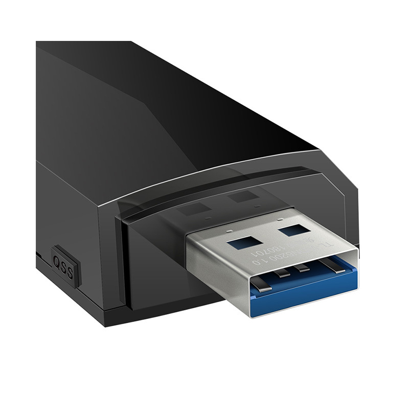 TP-LINK TL-WDN6200免驱版小巧迷你USB无线上网卡1267M千兆5G双频笔记本台式机wifi接收器放大器