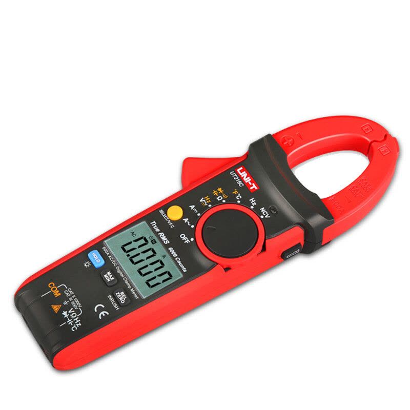 优利德(UNI-T) UT216C 钳形表数字数显钳形万用表 钳表真有效值 交直流电流表图片