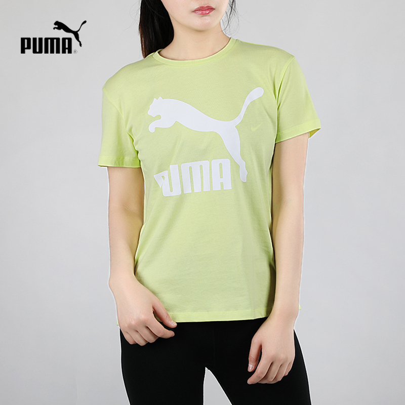 puma彪马官方女子纯棉短袖运动t恤classics596512