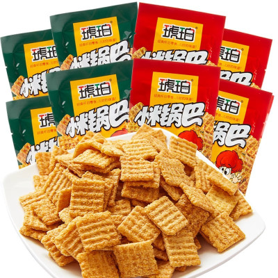 琥珀 锅巴 22g*40包 牛肉味