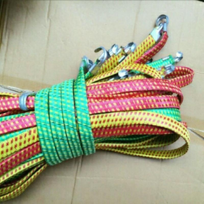 绑带捆绑绳绑货带微弹绳子行李紧固压扣绳后座绳彩色耐磨拉车绳 013款