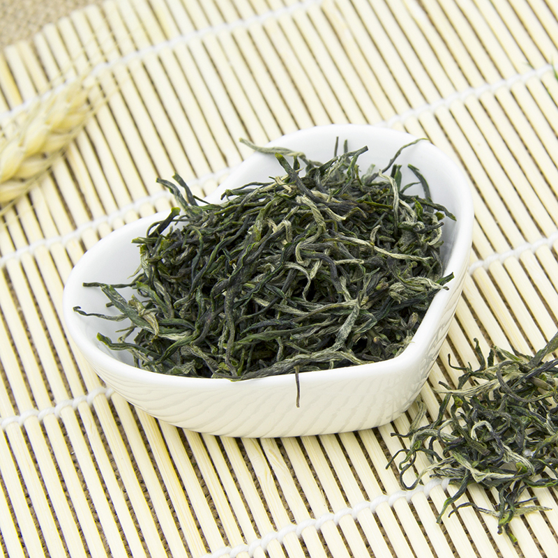 鸣春芽 毛尖 绿茶 茶叶 特价绿茶 恩施硒茶 浓香型绿茶125克