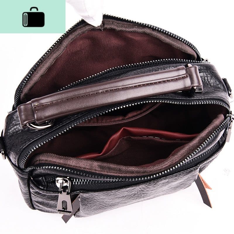 软皮包包女2020新款潮夏季时尚休闲简约百搭斜挎小包女士单肩手提NEW LAKE女士单肩包图片