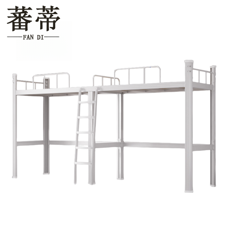 蕃蒂钢制床100cm组高清大图