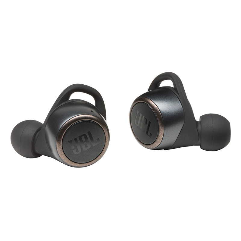 JBL LIVE300TWS真无线蓝牙耳机音乐运动耳机HIFI智能入耳式耳麦 冷峻黑