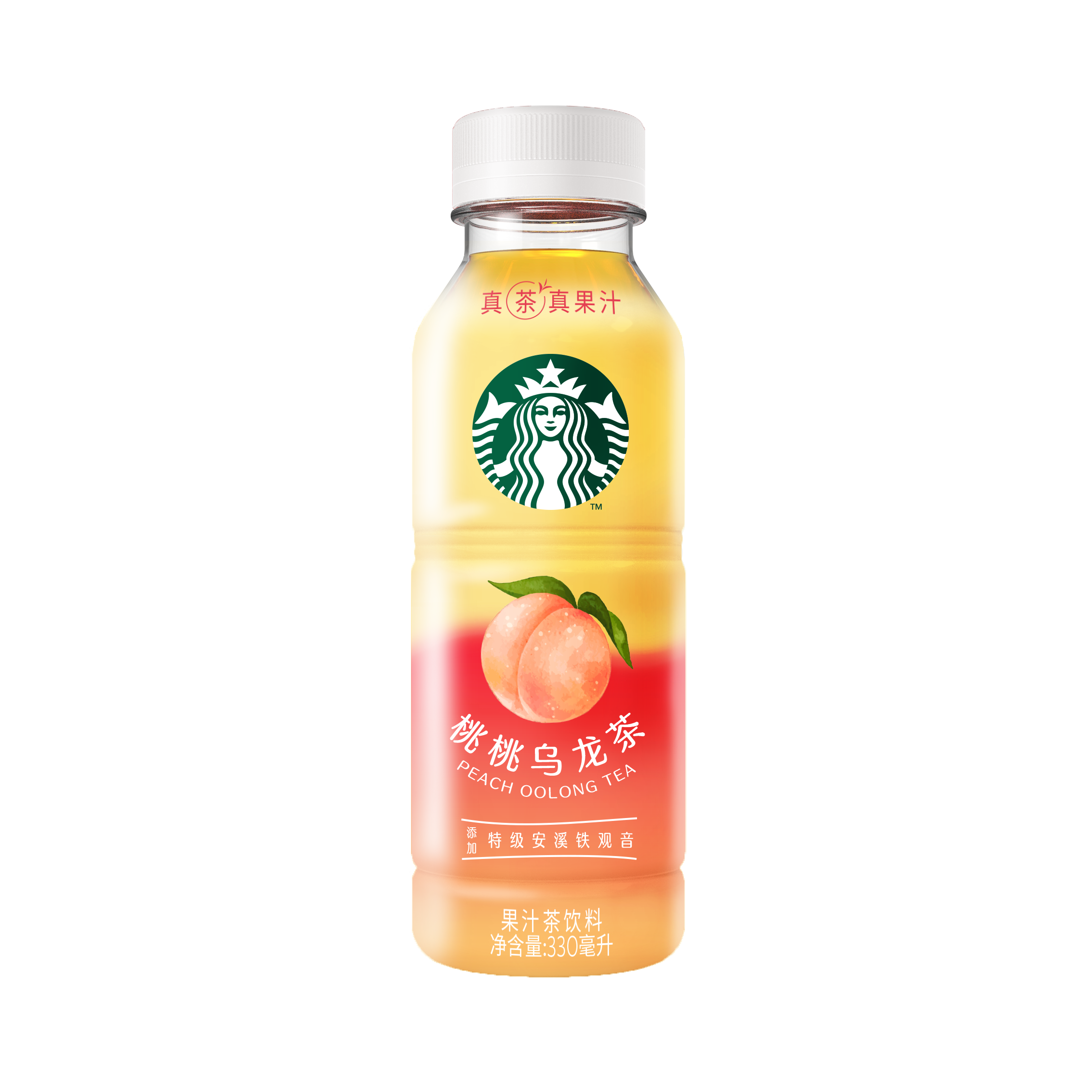 星巴克 星茶饮桃桃乌龙330ml×15瓶 果汁茶饮料高清大图