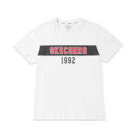 Skechers斯凯奇 针织短袖T恤衫男 L319M046