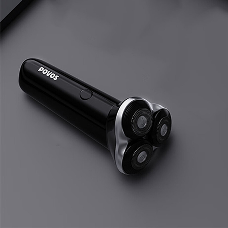 奔腾剃须刀小巧轻便疾速净剃双环薄韧网面可水洗黑色PQ9102高清大图