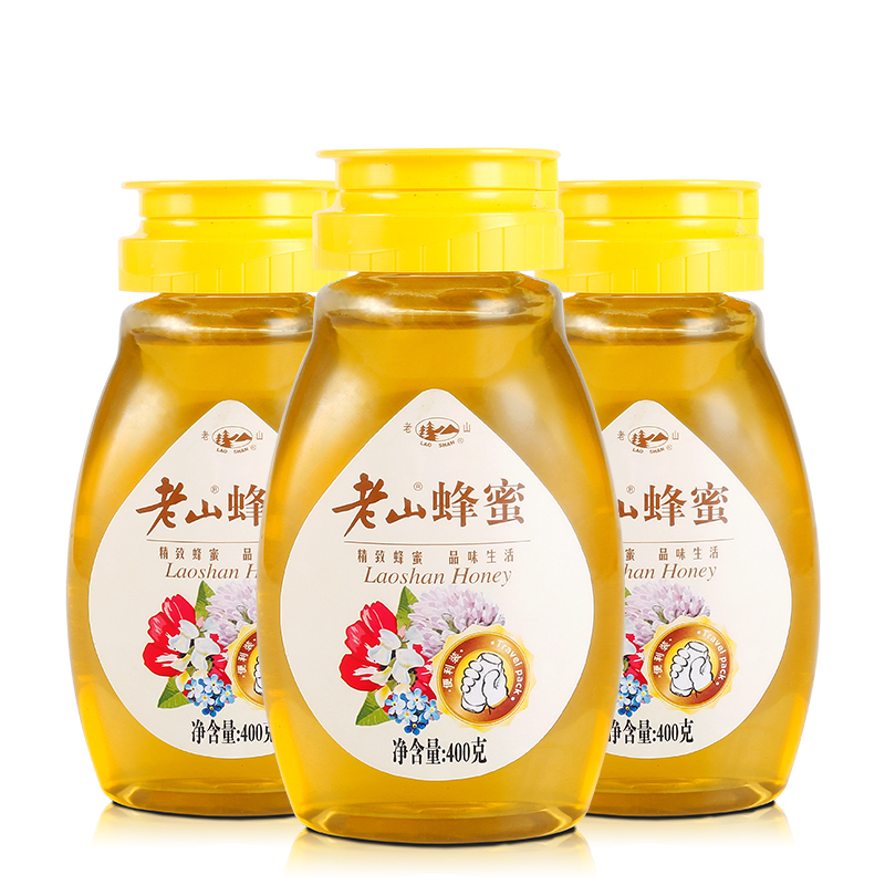 老山蜂蜜400克/瓶x3瓶