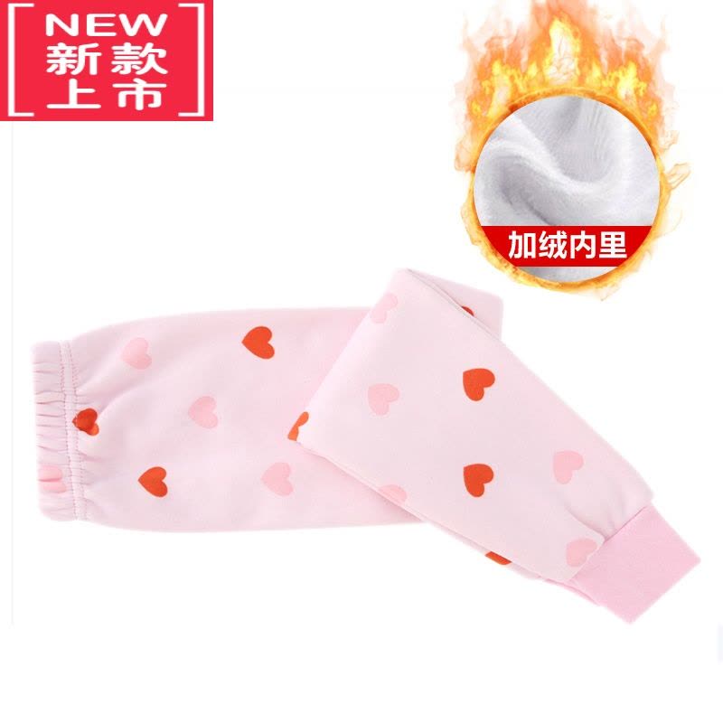 可莉允女童保暖裤 加绒 加厚 打底裤儿童内穿棉毛裤秋冬宝宝加绒裤秋裤图片