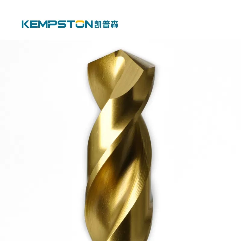 凯普森(Kempston) 凯普森钻头高速钢M2镀钛麻花钻白钢直柄钻头手电钻合金金属钻头9.8mm(1支)