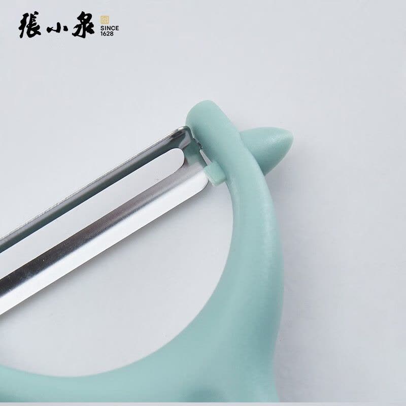 张小泉 轻奢果蔬两件套C52920200 水果刀家用 削皮刀刮皮水果多功能刨刀图片