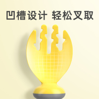 百乐思宝宝学吃饭训练勺子婴儿辅食勺弯头儿童餐具可弯曲叉勺套装