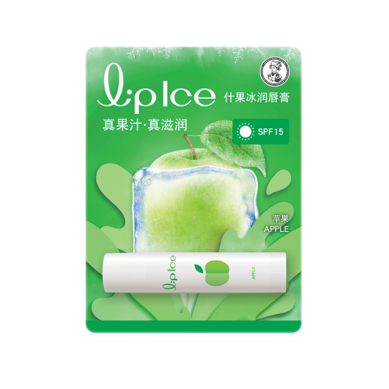 曼秀雷敦mentholatum什果冰润唇膏spf15苹果35g保湿滋润防干裂