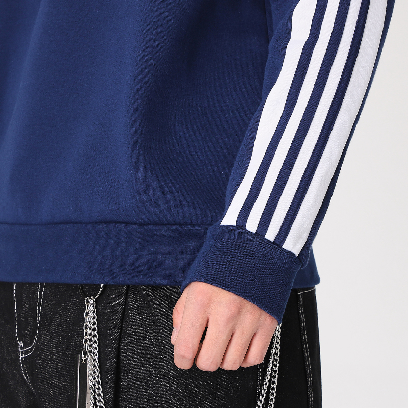 ADIDAS阿迪达斯男装新款卫衣休闲上衣健身保暖轻便加绒套头衫GT6639 ZP