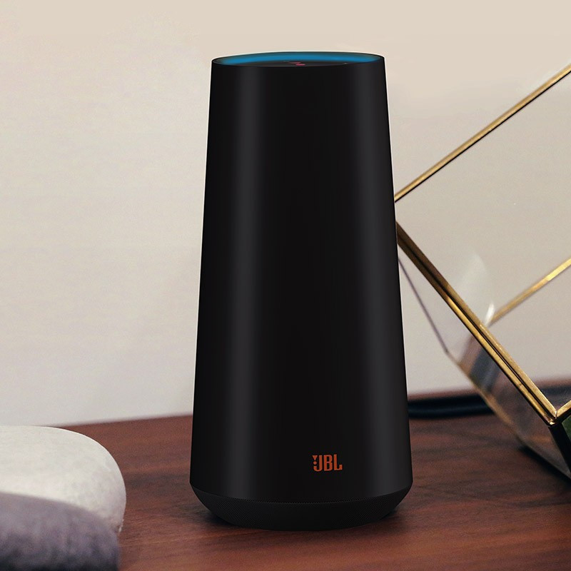 JBL TOWER SMART音乐城堡无线蓝牙音箱人工智能WIFI语音AI音响 黑色
