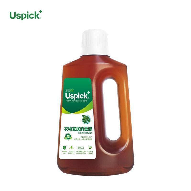 Uspick+ 悠选内衣洗衣液除菌液套装 内衣洗衣液*4+ 消毒液*1+内衣皂*1包 2.86kg高清大图