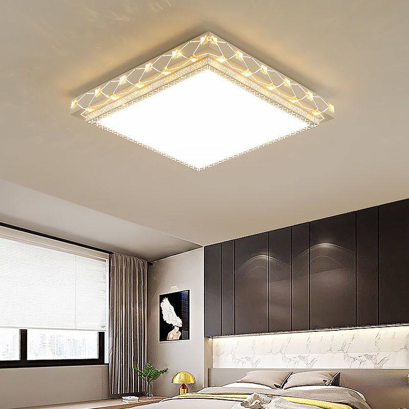 单白光圆30cm星空z光led吸顶灯客厅灯具大全三室两厅现代简约卧室书房