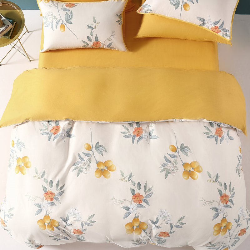 [断码清仓]水星家纺全棉40s四件套纯棉床单被套枕套学生成人套件