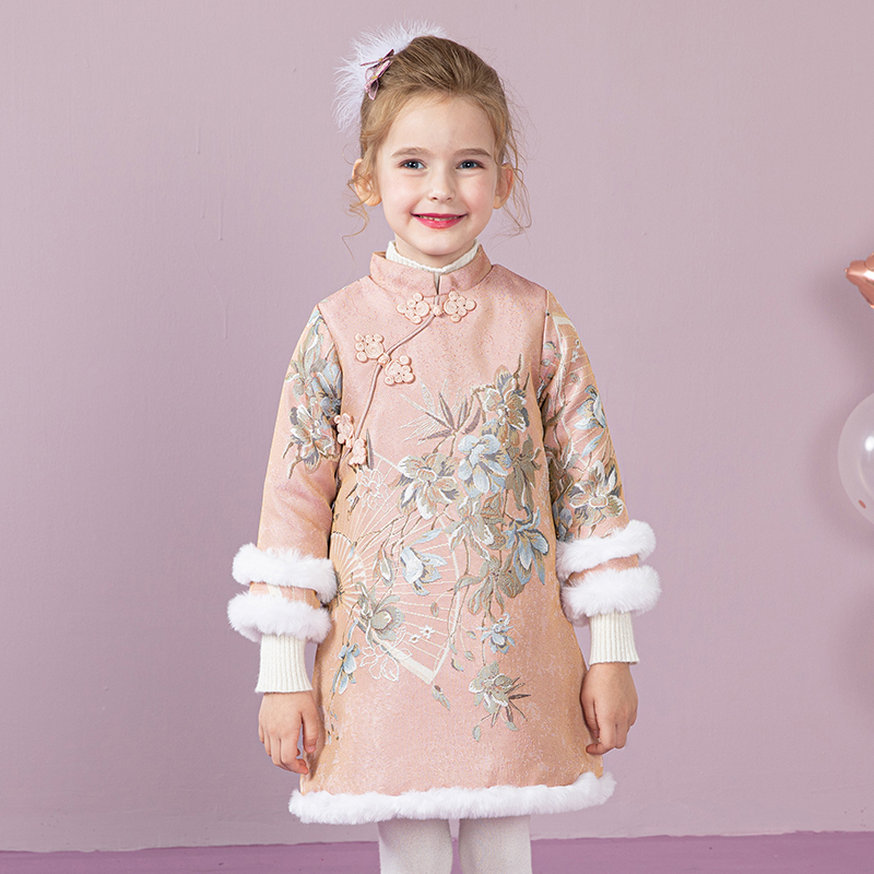 印象童年儿童唐装印象童年汉服女童棉袄加厚加绒秋冬古装中国风21新款儿童超仙唐装拜年服 价格图片品牌报价 苏宁易购印象童年旗舰店
