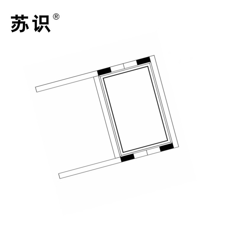 苏识 600*800mm+1700mm打印宣传标贴(计价单位:套)彩色