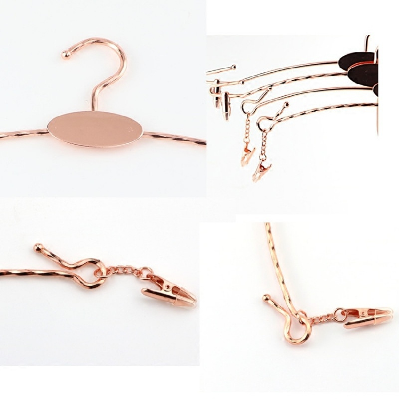 内衣架内衣夹服装店金属加粗内衣内裤夹