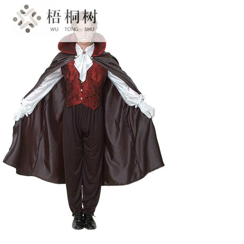 吸血鬼巫婆化妆舞会排骨鬼衣幽灵木乃伊丧尸恶魔骷髅服装