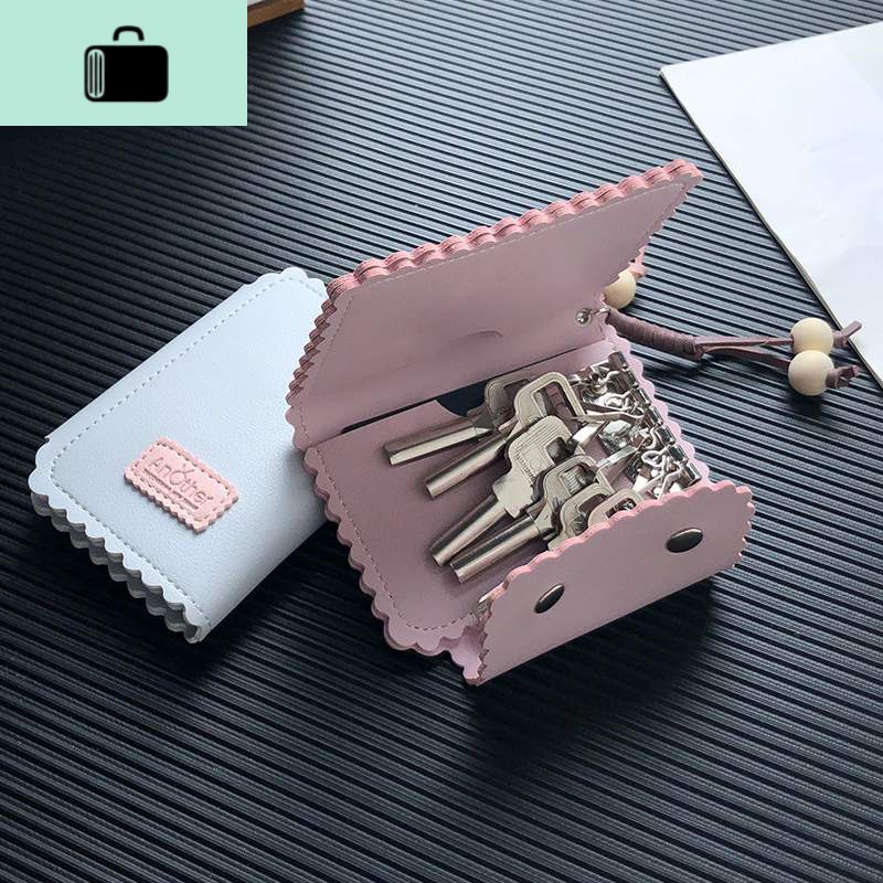 钥匙卡包二合男女士男式收纳可放锁匙包实用钱包小巧ins日系NEW LAKE高清大图