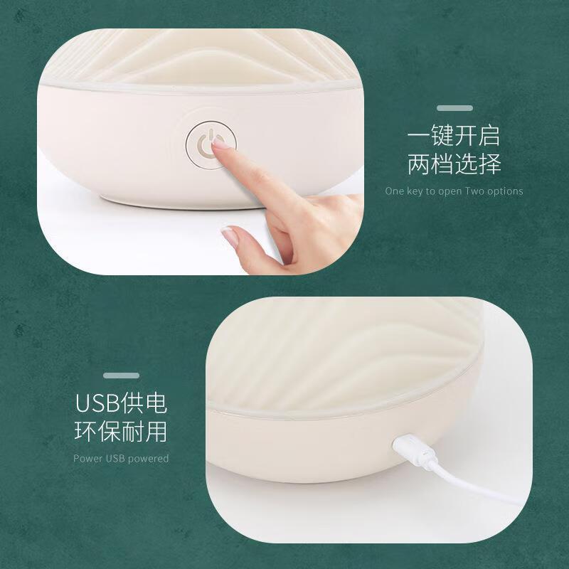对伴usb充电山水加湿器家用大雾量迷你无线加湿器