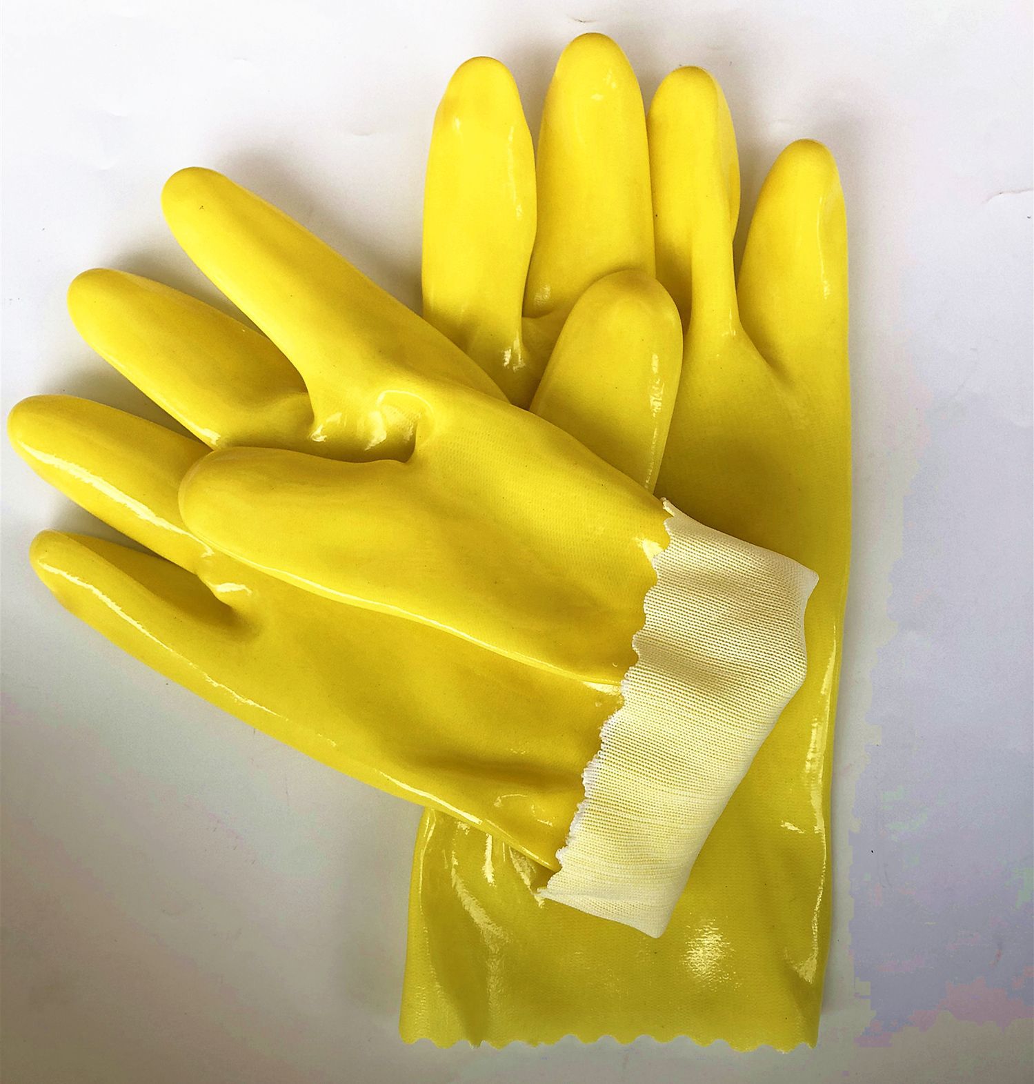 谐晟 浸塑手套劳保耐酸碱手套 中款 1双(两双起发)高清大图