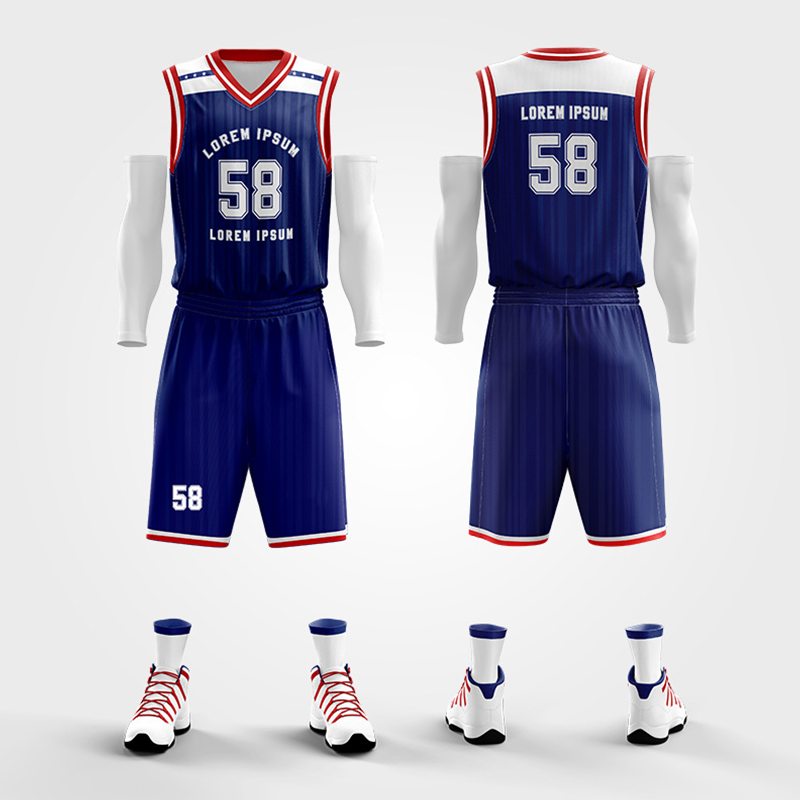 蒙企智品篮球团体训练服套装Y-DB29高清大图
