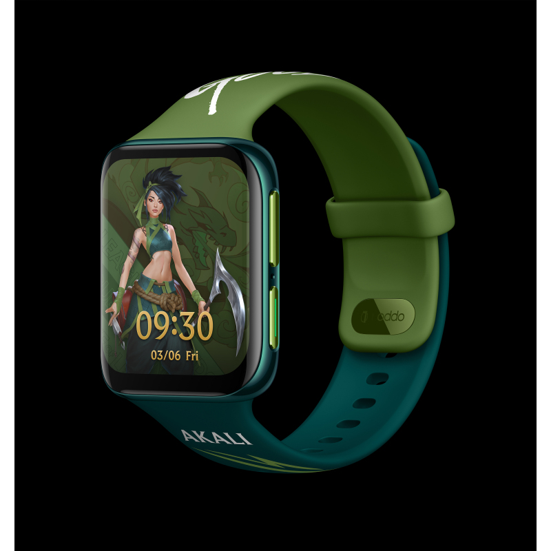 OPPO Watch 46mm 英雄联盟限定版 智能手表 eSIM通信 双曲面柔性屏 超长续航 VOOC闪充 安卓通用
