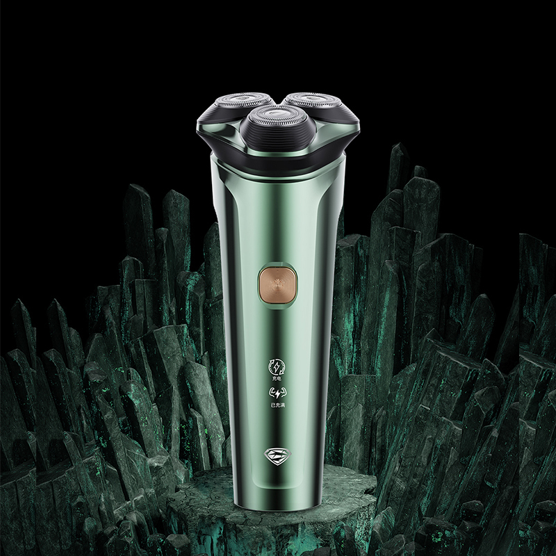 超人 三头剃须刀 HS355绿色高清大图