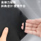 得力(deli)22215 25K 96张 可插笔绑带皮面本 商务记事本工作笔记本 文具办公用品(黑色) 5本装