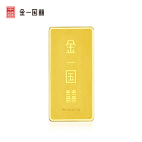 金一国囍AU9999投资金条100克黄金金条 支持回购 投资收藏系列 (计价)AGX001-100 (7天发货)