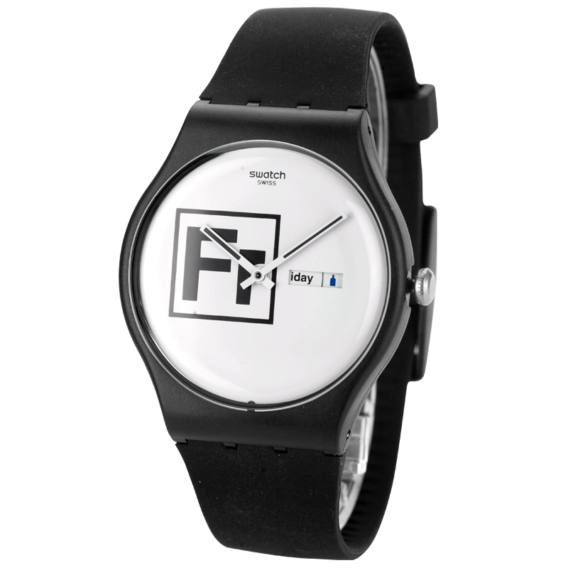 Swatch/斯沃琪手表 原创炫彩系列 树脂表带 石英男女通用 表弗里茨SUOB722