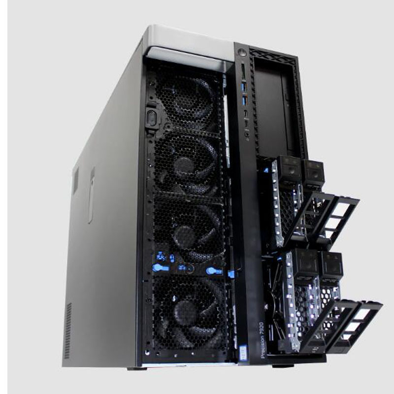 DELL戴尔 T7920 图形工作站台式机设计师电脑2颗至强4215 64G/512G固态+4T/P2200-5G显卡