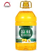 （48小时发货）富虹大豆油 5L黑土地生态一级豆油 非转基因食用油