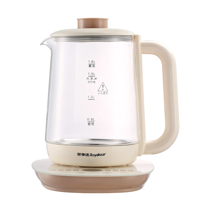 荣事达(Royalstar)养生壶 YSH18L52 1.8L(单位:台)白色高清大图