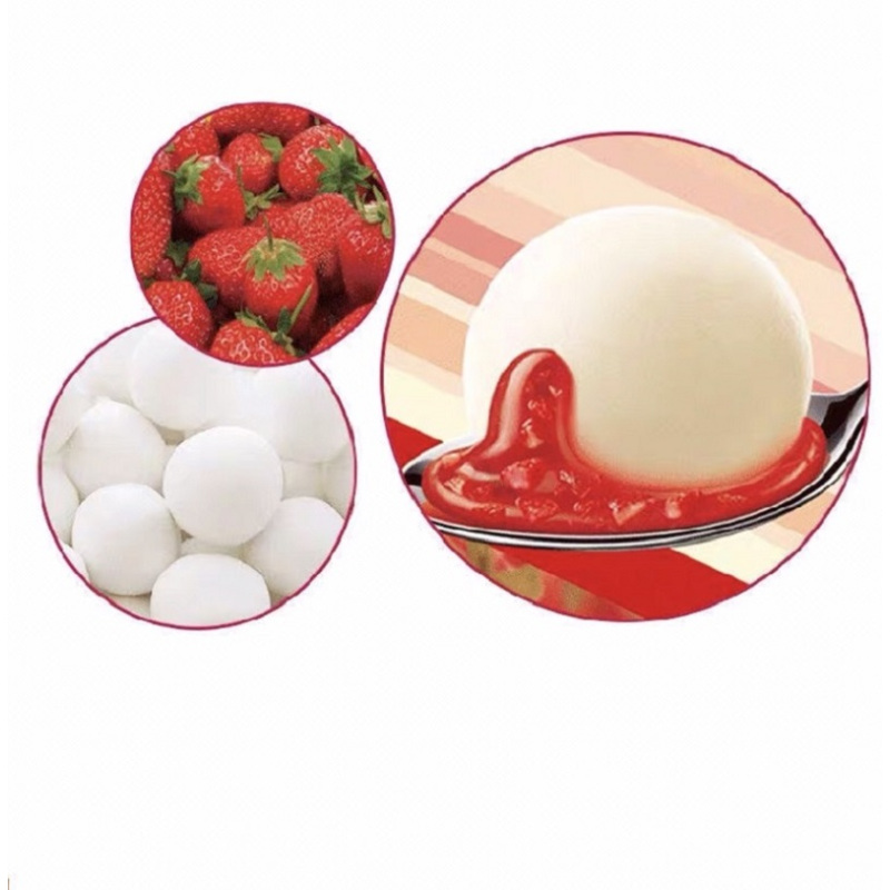 三全简装草莓香橙菠萝汤圆400克120袋12克粒