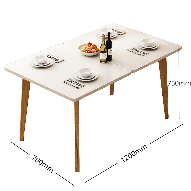 铭思沃折叠餐桌高清大图