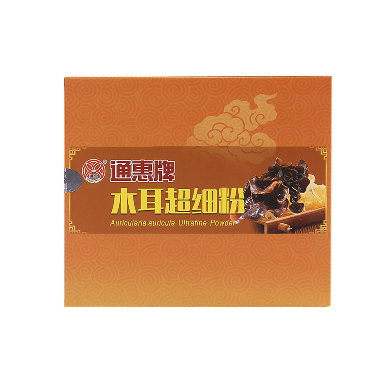 通惠 木耳超细粉120g礼盒装 青中年膳食营养补充粉剂 无糖营养粉 黑木耳粉代餐粉即冲即饮