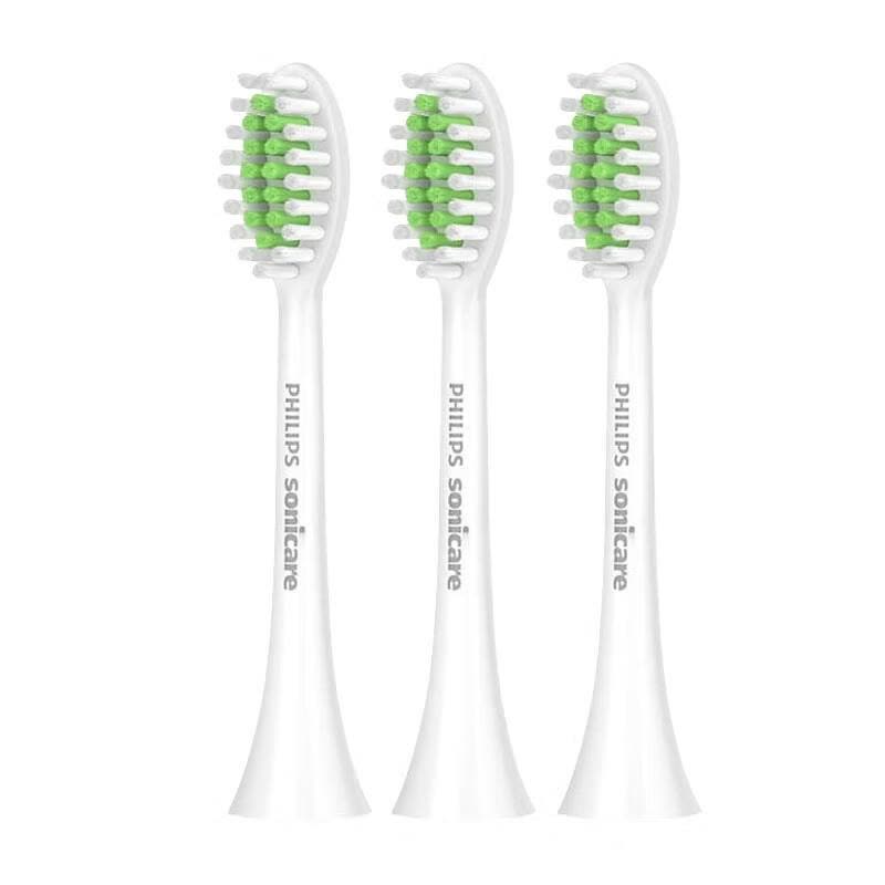 飞利浦(PHILIPS)电动牙刷头 柔和亮白型适配HX2431HX2461HX2471护龈刷头HX2031/02-3支装图片