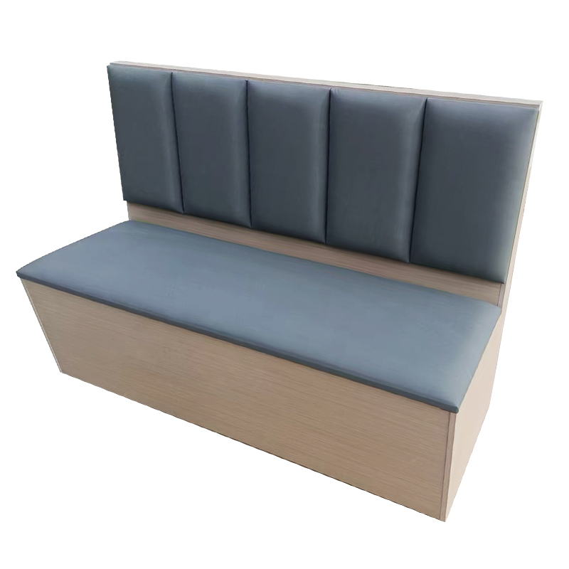 广亿隆卡座沙发餐厅软包储物沙发150*60*110cm/组高清大图