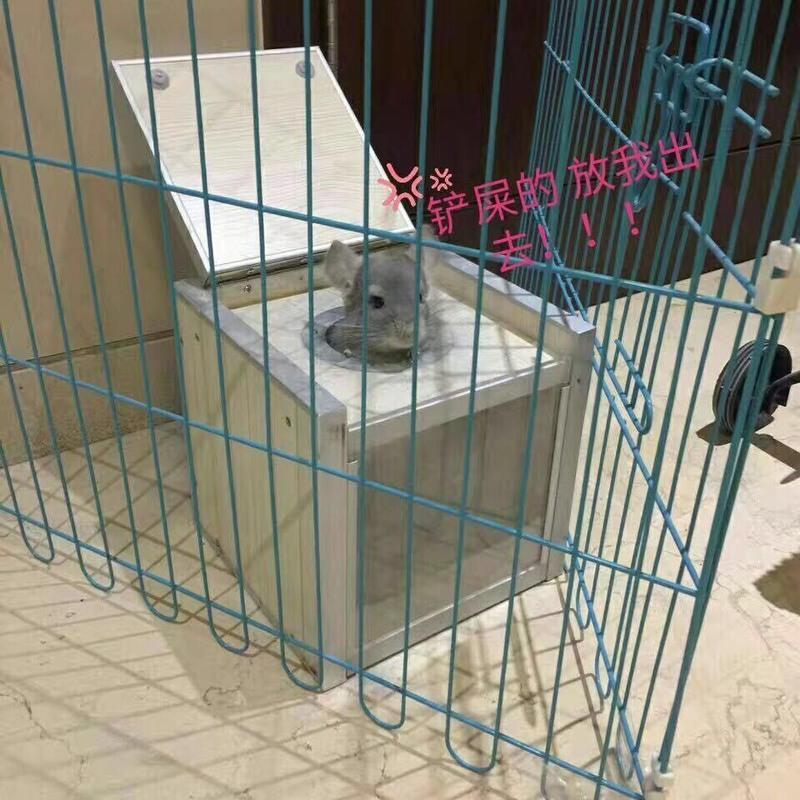 黑色6片 龙猫放风围栏栅栏铁围栏宠物笼龙猫狗狗围栏 建议胖龙猫兔子用哦