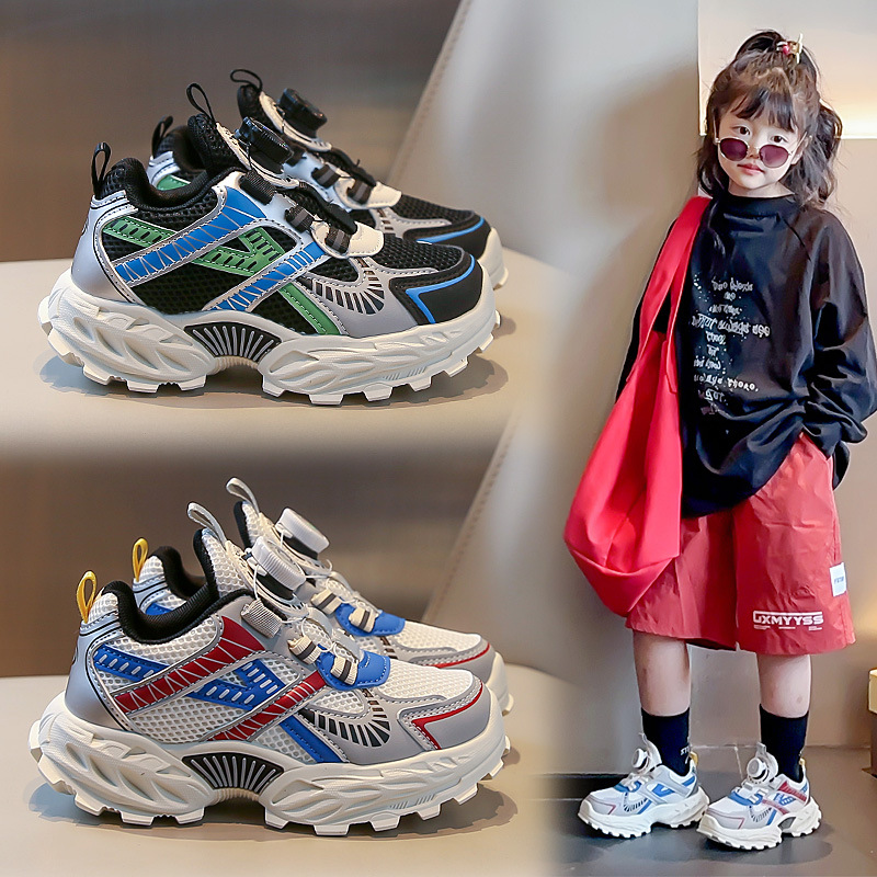 男童老爹鞋25秋季新款儿童网面透气轻便运动鞋学生时尚休闲跑步鞋